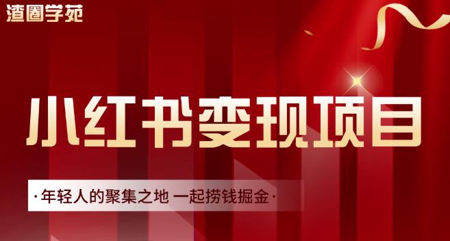 渣圈学苑·小红书虚拟资源变现项目，一起捞钱掘金价值1099元-91搞钱