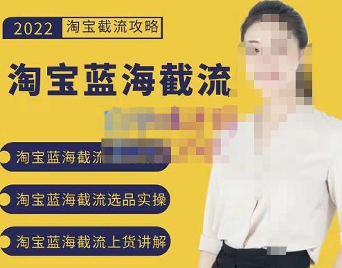 2022淘宝蓝海截流攻略，淘宝蓝海截流选品上货实操讲解-91搞钱