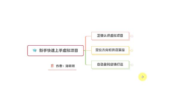 新手如何操作虚拟项目？从0打造月入上万店铺技术【视频课程】-91搞钱