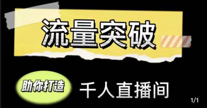 直播运营实战视频课，助你打造千人直播间（14节视频课）-91搞钱