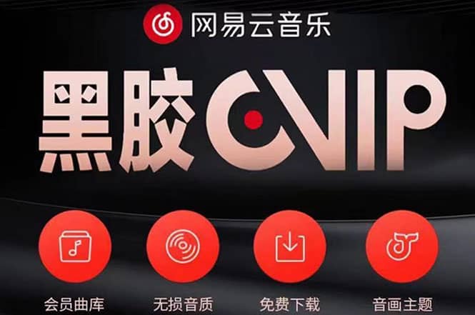 网易云撸黑胶年卡及变现方法，收益可无限放大-91搞钱