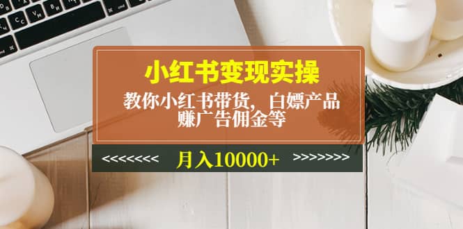 小红书变现实操：教你小红书带货，白嫖产品，赚广告佣金等-91搞钱