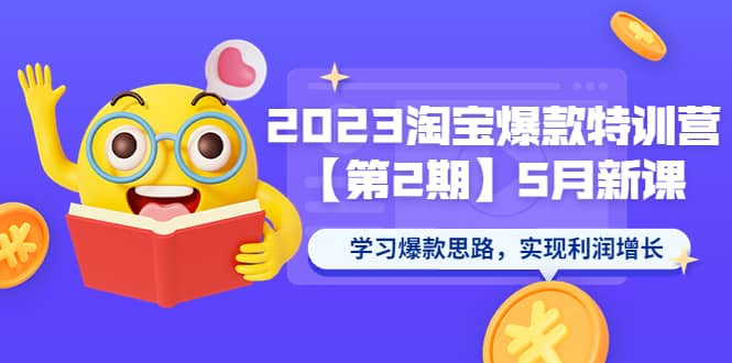 2023淘宝爆款特训营【第2期】5月新课 学习爆款思路，实现利润增长-91搞钱