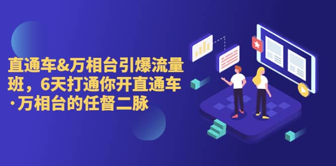 直通车+万相台引爆流量班，6天打通你开直通车·万相台的任督 二脉-91搞钱
