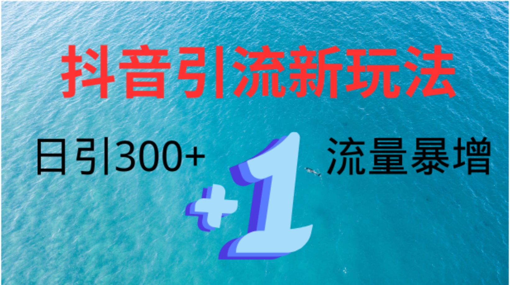 创业粉高效引流，抖音工具号玩法4.0，日引300+-91搞钱