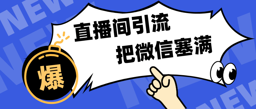 短视频直播间引流，单日轻松引流300+，把微信狠狠塞满，变现五位数-91搞钱