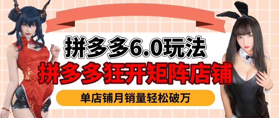 拼多多虚拟商品暴利6.0玩法，轻松实现月入过万-91搞钱