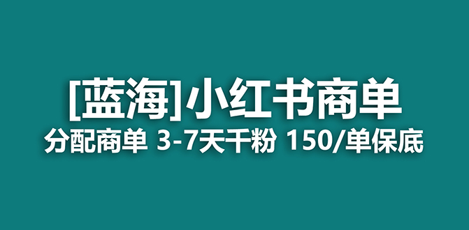 2023蓝海项目，小红书商单，快速千粉，长期稳定，最强蓝海没有之一-91搞钱