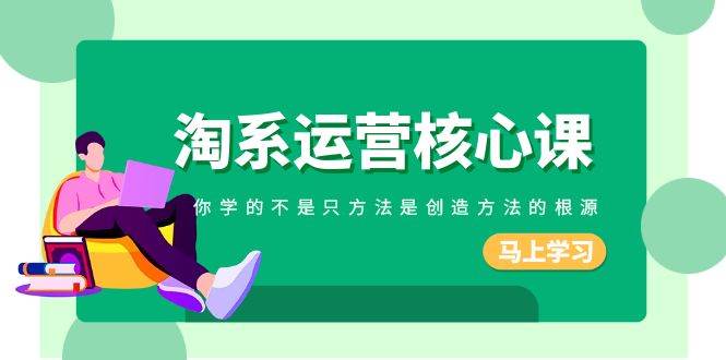 淘系-运营核心课，你学的不是只方法是创造方法的根源（190节课）-91搞钱
