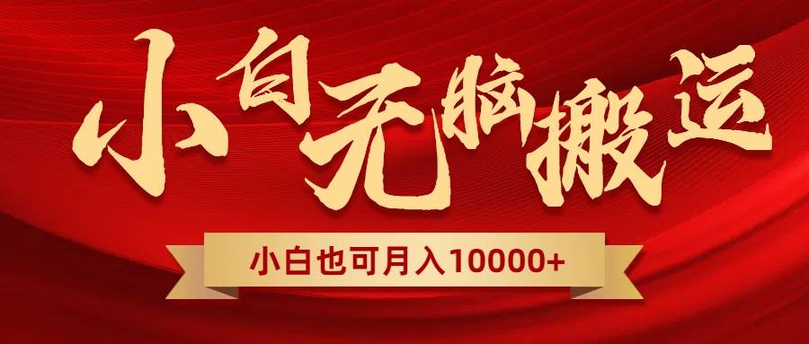 无脑搬运视频，全新平台独占玩法，一个账号每天1000+，多账号轻松扩张！-91搞钱