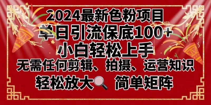 2024最新换脸项目，小白轻松上手，单号单月变现3W＋，可批量矩阵操作放大-91搞钱