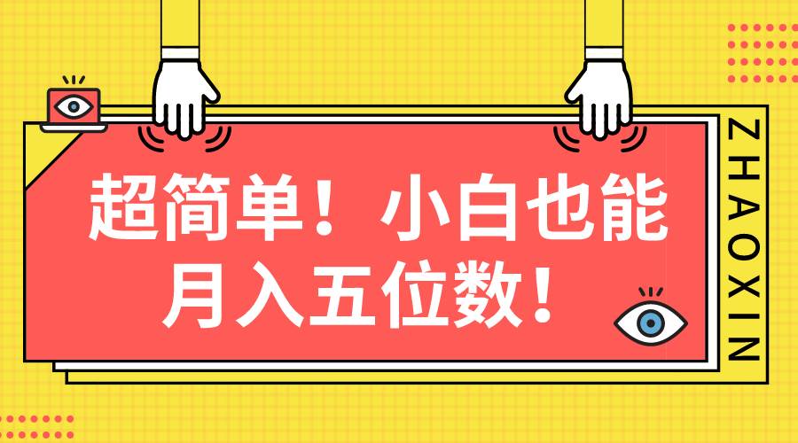 超简单图文项目！小白也能月入五位数-91搞钱